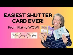The Easiest Shutter Card Ever!