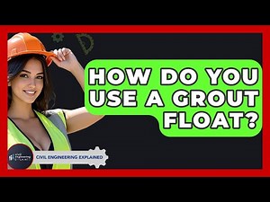 How Do You Use A Grout Float? - Civil Engineering Explained