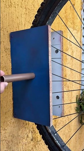 Homemade Bicycle Stand – Easy DIY Bike Support! 🚲🛠️#bike #diy #tools