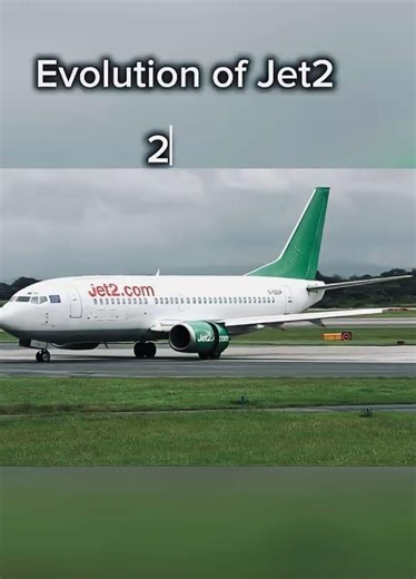 Evolution of Jet2 🇬🇧 #aviation #airlines#jet2holidays#shorts #edits