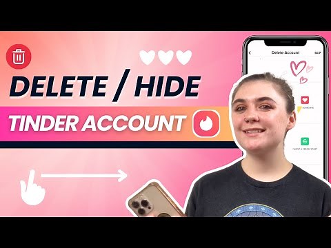 How to delete or hide your Tinder account