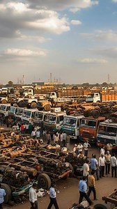 World largest truck scrap yard in india | MZPR marketplace