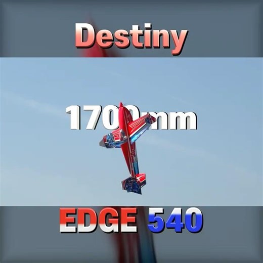 Destiny, EDGE 540 V3, Hobby Hangar wingspan 1700mm