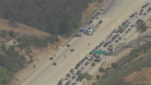 CHP shoots allegedly knife-wielding woman on 71 Freeway in Chino Hills