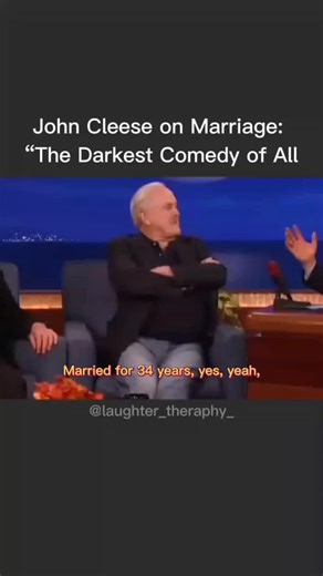 1.1M views · 11K reactions | John Cleese talks about marriage and ex-wives and the reason why he was sad about one of his Ex-wife passing ... Follow: @laughter_theraphy_ #comedyclub #comedy #laughs #funnyvideos #comedyreels #johncleese #ericclapton #comedyvideos #marriagegoals #comedygold #marriagetips #comedyreels #humor | Laughter Theraphy | Facebook