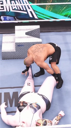 Brock Lenser Vs Ronda Rousey | WWE 2K25 #wwe #wwe2k25 #fblifestyle #fbreels | Bhai Chara Gaming