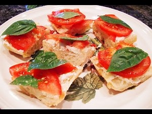 Goat Cheese Bruschetta Appetizer