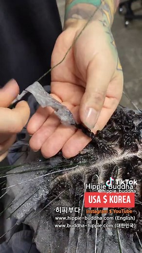 Non spinning Afro perm by Hippie Buddha. 히피부다. USA $ KOREA #afroperm #afro #blackhair #naturalhair #4chair #hairtransformation #아프로펌 #핀펌 #레게머리 #특수머리 #흑인머리 #hairstyle #coolhair #헤어꿀팁 #hairtips