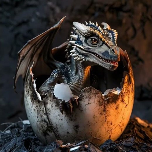 Adorable Baby Dragons Hatching! 😎🐉