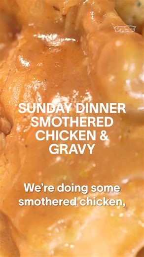 10K views · 117 reactions | Chef Big Kev teaches you how to make a perfect Sunday dinner: smothered chicken, mashed potatoes and collard greens. | Munchies | Facebook