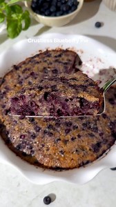 The best parts of blueberry pie - but SO MUCH EASIER to make!! CRUSTLESS PIE recipe link below or you can find it directly on my website. https://thedizzycook.com/the-easiest-crustless-blueberry-pie-entertaining-migraine The idea for this pie came when I was having more frequent migraine attacks, but still wanted a recipe I could make for 4th of July that wouldn't leave me exhausted. Frozen blueberries and no crust makes it so much easier - anyone can make it!! This one is also perfect for those