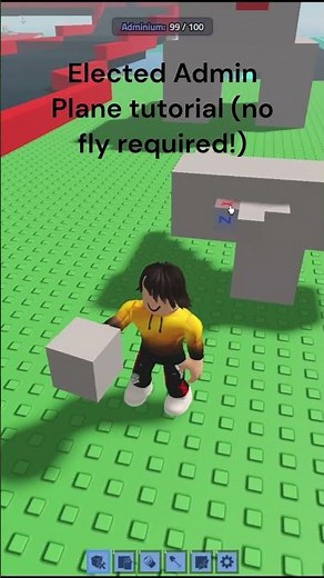 Plane tutorial Elected Admin (no fly needed) #electedadmin #roblox#plane #tutorial