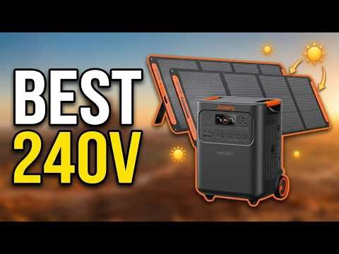 Best 240V Solar Generator 2026: Top 6 Picks for Whole-Home Backup Power