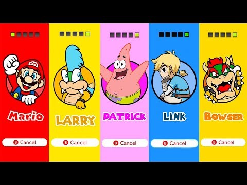 Super Mario 3D World - All 9 New Characters 2025 (HD)