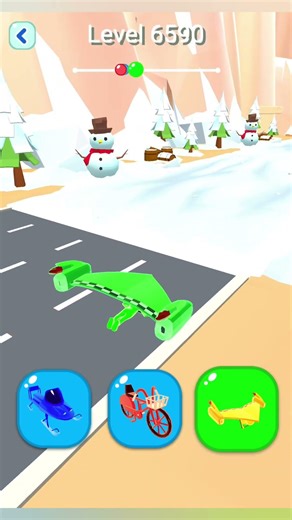 Shape shifting2 game level #6590 hyper casual game #shapeshifting #gameplay #gaming #shortvideo...