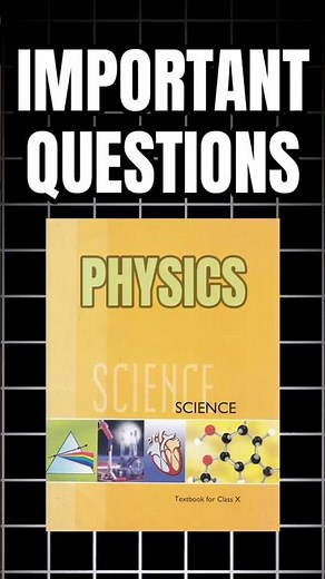 Class 10 Science 2026 Board Exam | Most Expected & Repeated Questions