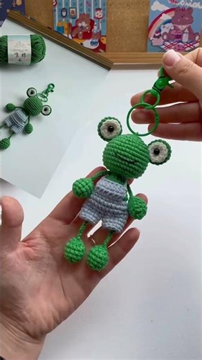 This frog is your next viral crochet project 🐸💚