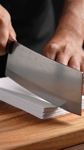 The Perfect papers Cutting Test 🔪 #satisfying