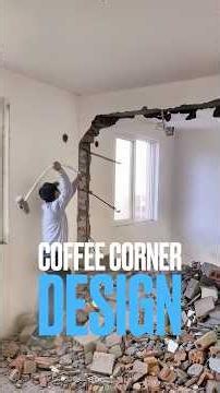 Coffee Corner | Kitchen Transformation | Furniture Factoree #coffeecorner #kitchendesign #interior