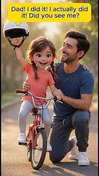 Learning to Ride a Bike 🚲☀️ | Learn English with a Powerful Story (A1–A2)