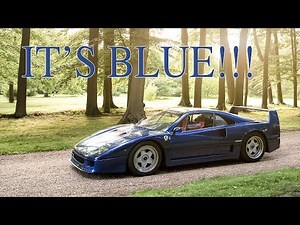 Why Is My Ferrari F40 Blue? London Drive