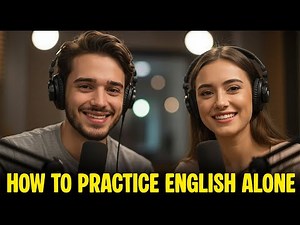 How to Practice English Alone | English listening Podcast