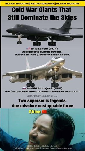 Cold War Supersonic Giants: B-1B Lancer vs Tu-160 Blackjack ✈️