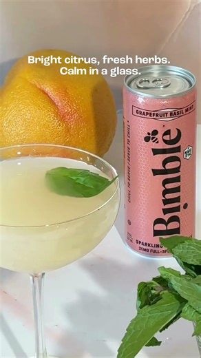 Celebrate National Grapefruit Month the Bimble way, a softer sip, zero alcohol.