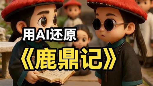 【AI动画教程】码住！10月最新AI动画电影制作教程，用AI还原电影《鹿鼎记》，手把手教你用豆包+即梦+剪映 玩转AI短剧赛道！！学完即可毕业！丨附制作文档【