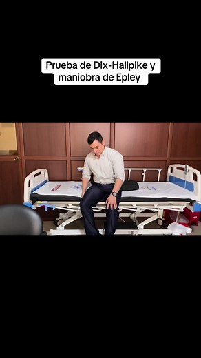 Prueba de Dix-Hallpike y Maniobra de Epley para Vértigo