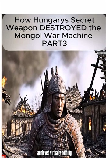 How Hungarys secret weapon destroyed the mongol war machine #mongol #vikings #ancienthistory #medieval #war