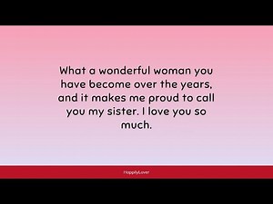 I Love You Sister Messages Celebrate Sisterhood