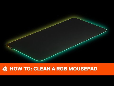 How-To: Clean a SteelSeries RGB Mousepad