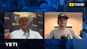 17K views · 664 reactions | Reigning PRCA World All-Around Champion Stetson Wright joined us from Utah on the Sharp Reaction and revealed the cowboy he looks up to the most. Hint: it's a Wright. 鸞 | Wrangler Western | Facebook