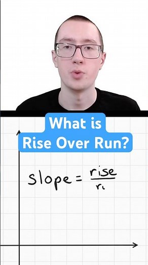What is Rise Over Run?