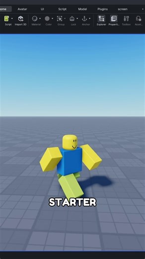 How to change starter character in roblox studio tutorial #robloxstudiotutorial #robloxstudio
