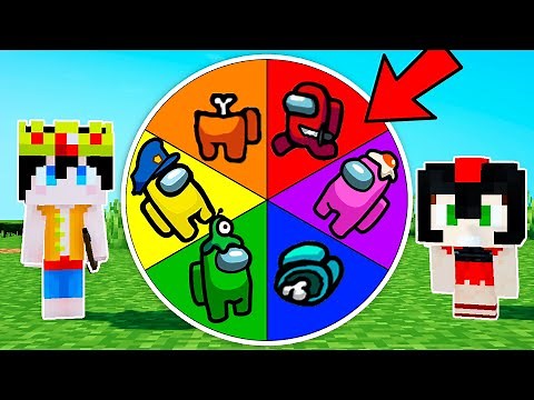 AMONG US ROULETTE in MINECRAFT! 🎯🔫 WHO WILL BE THE IMPOSTOR?