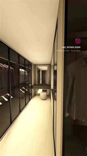 Ankleide in Kaschmir mit Rauchglasfronten - Planung eines Projekts 🤗 #ankleide #ankleidezimmer #möbel #kleiderschrank #einbauschrank