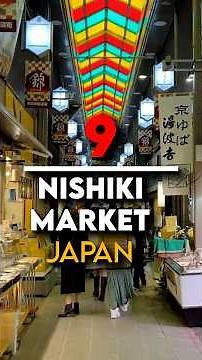 🍣 Nishiki Market | Wonders of Kyoto | The Most Amazing Places in Kyoto, Japan 🇯🇵
