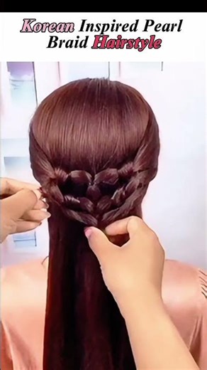 How to make perfect korean braid for everday hairstyle #koreanbraid #glamnotes #howto