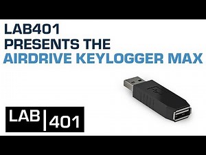 Airdrive Keylogger MAX - LAB 401 product presentation
