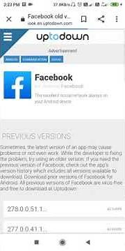 How to Download Facebook Old Version