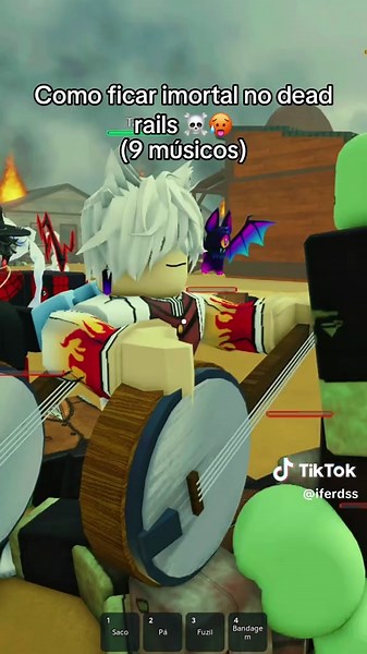 Como Ficar Imortal no Dead Rails - 9 Banjos vs Rapa