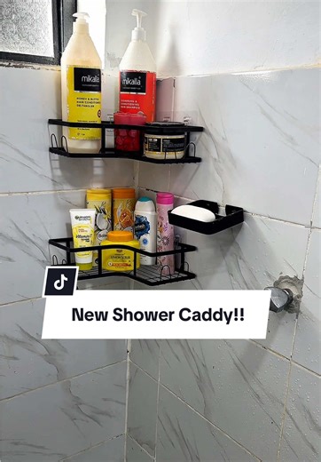 Installing a Stylish Shower Caddy for Bathroom Organization