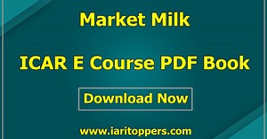 Market Milk ICAR ECourse PDF Book Download