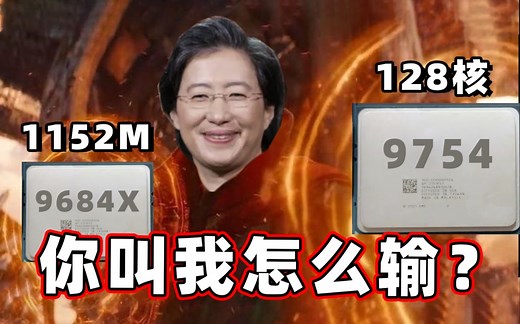 128核256线程！1GB三级缓存！AMD的新CPU有多恐怖？