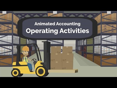 Cash Flows - Operating Activities | Animated Accounting