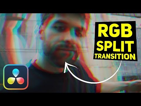 EASY RGB Split Transition | DaVinci Resolve 18 Tutorial