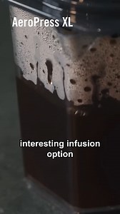 For an XL group, try an XL AeroPress. More than twice the size of the conventional AeroPress, this extra-large model can brew 500ml of liquid at a time. Primarily an infusion brewer, the AeroPress XL a great group coffee without being absent from the table for too long! | James Hoffmann