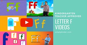 Teacher-Approved Videos Letter F - Simply Kinder